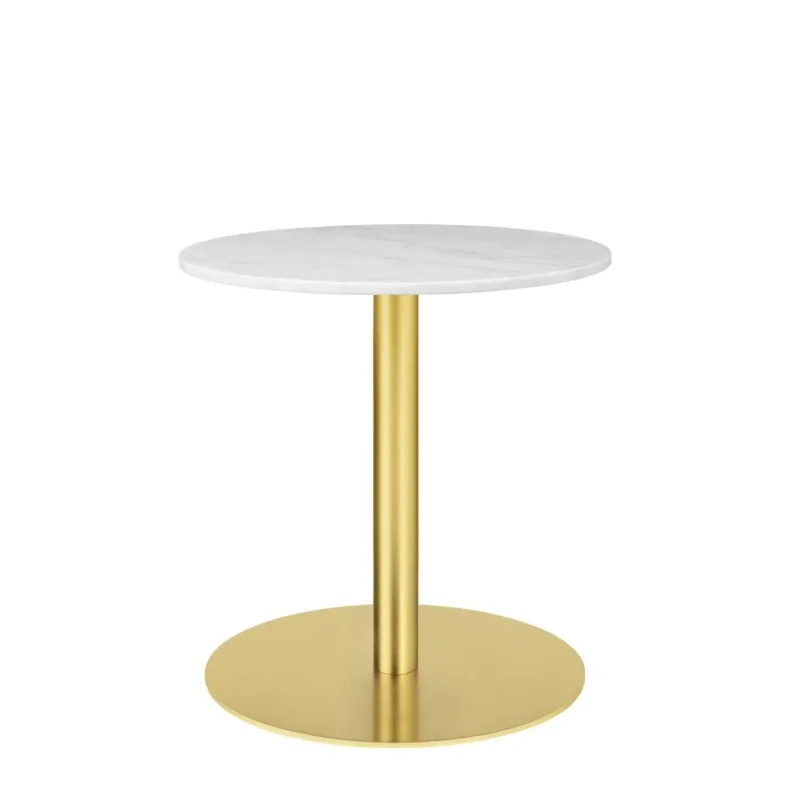 Gubi 1.0 lounge table round – Gubi.dk at Mesmetric