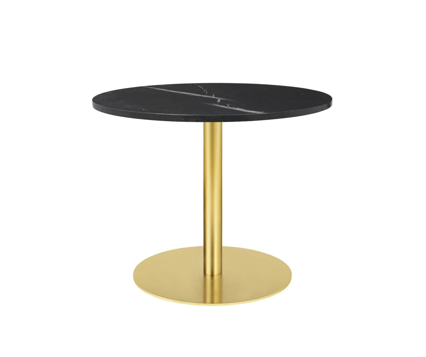 Gubi 1.0 lounge table round – Gubi.dk at Mesmetric