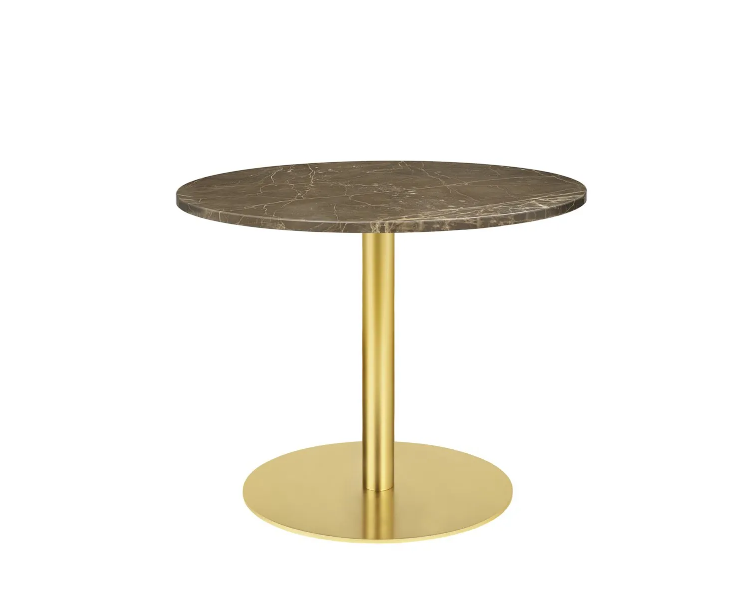 Gubi 1.0 lounge table round – Gubi.dk at Mesmetric