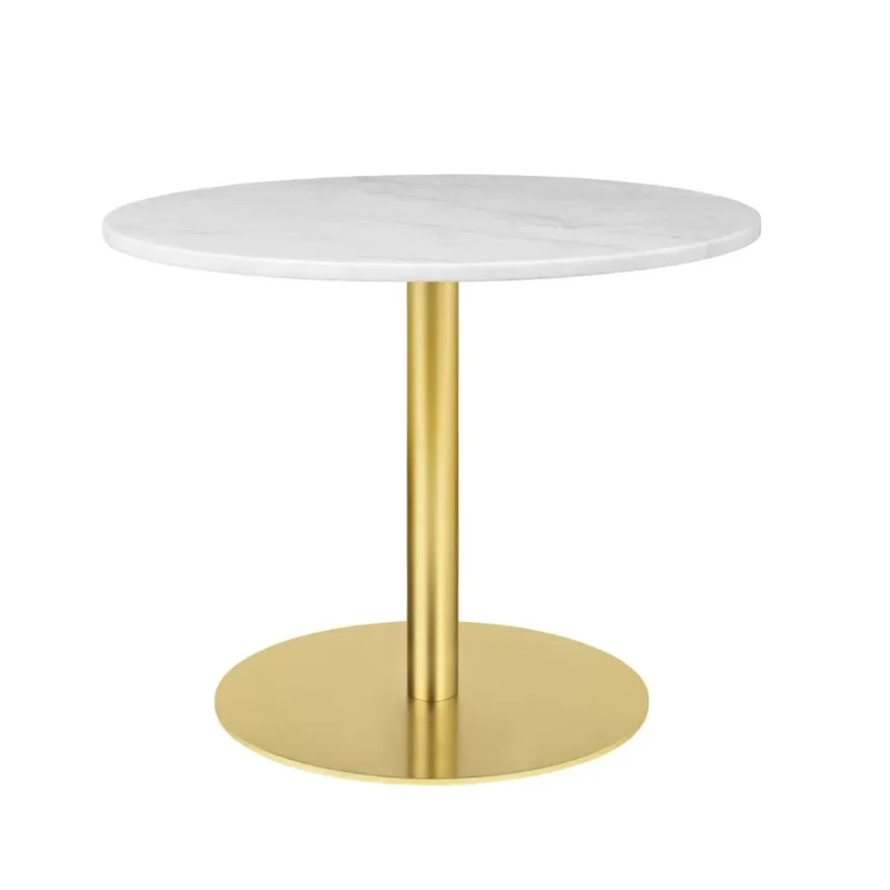 Gubi 1.0 lounge table round – Gubi.dk at Mesmetric
