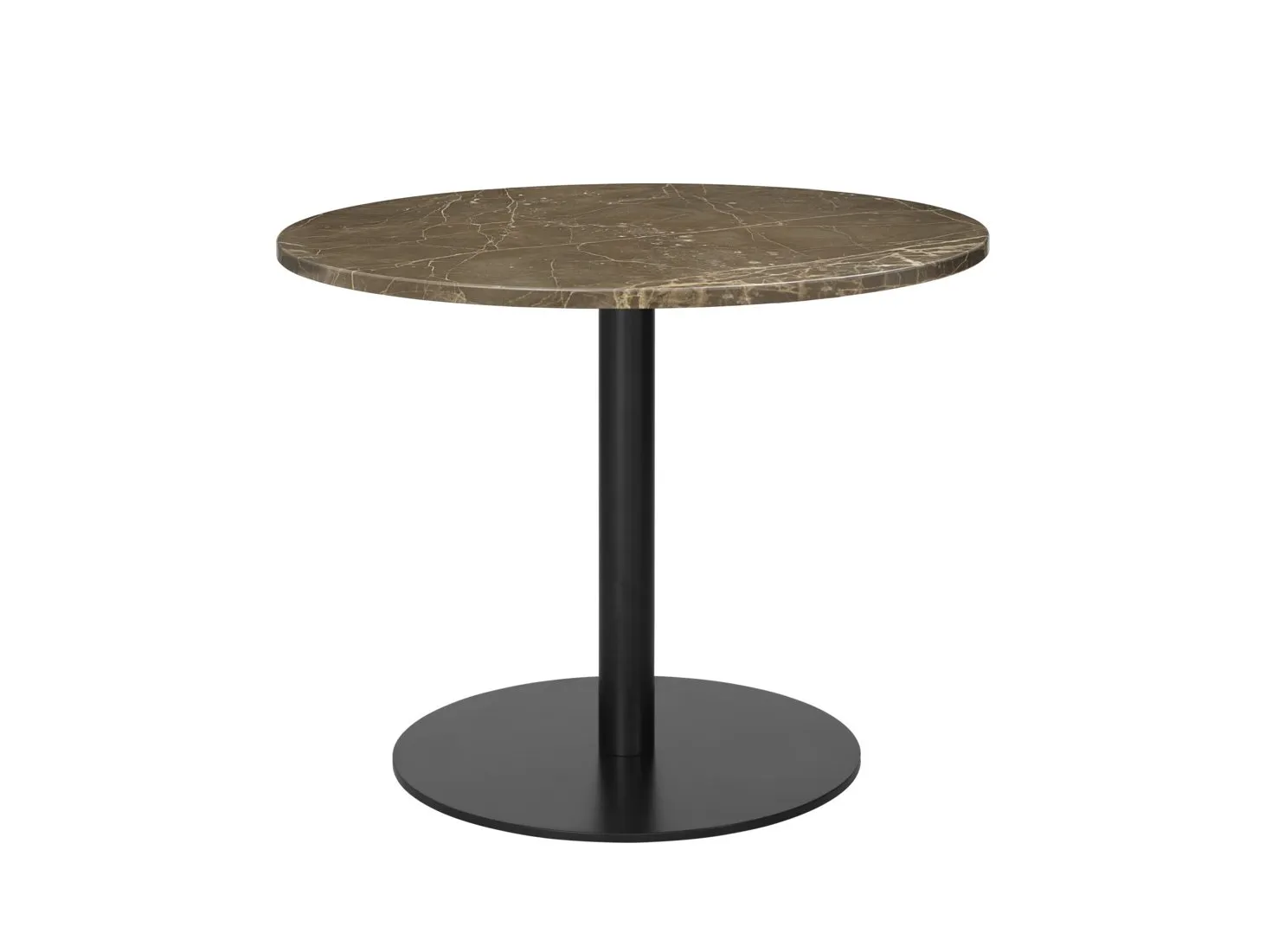 Gubi 1.0 lounge table round – Gubi.dk at Mesmetric