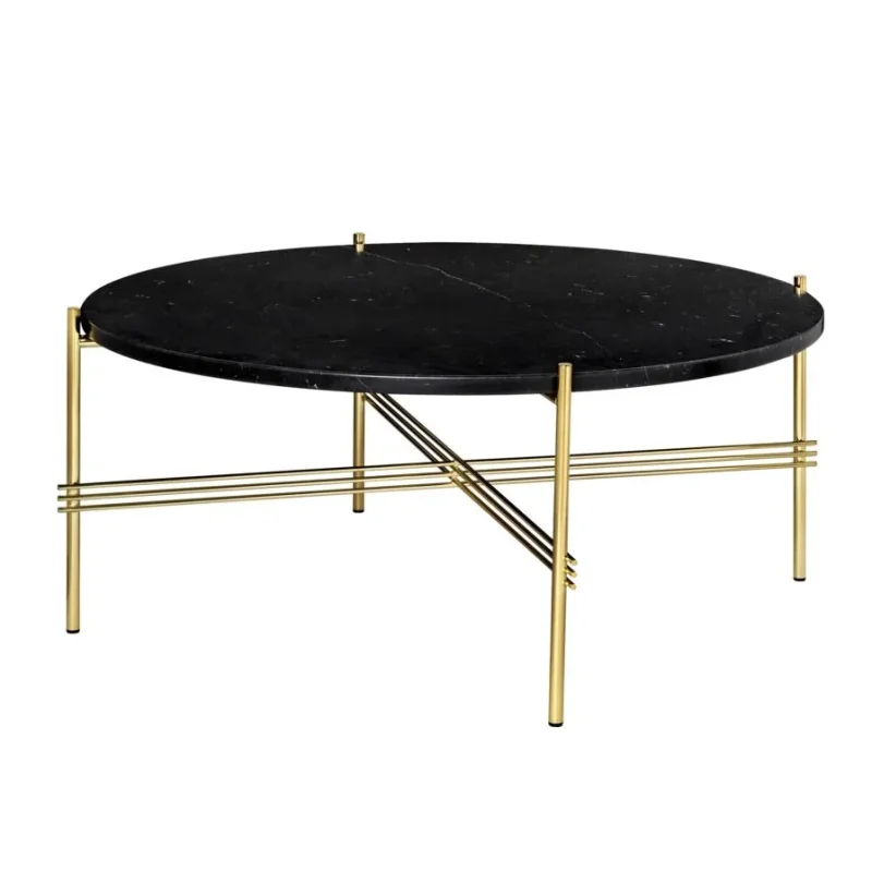 Ts coffee table round - Gubi.dk w Mesmetric