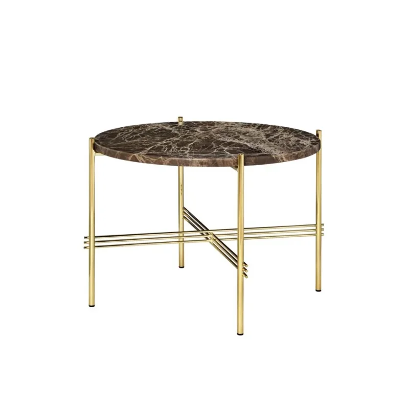 Ts coffee table round - Gubi.dk w Mesmetric