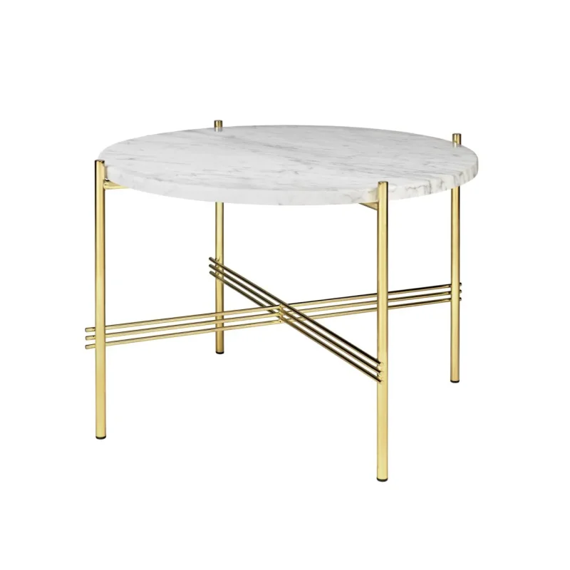 Ts coffee table round - Gubi.dk w Mesmetric