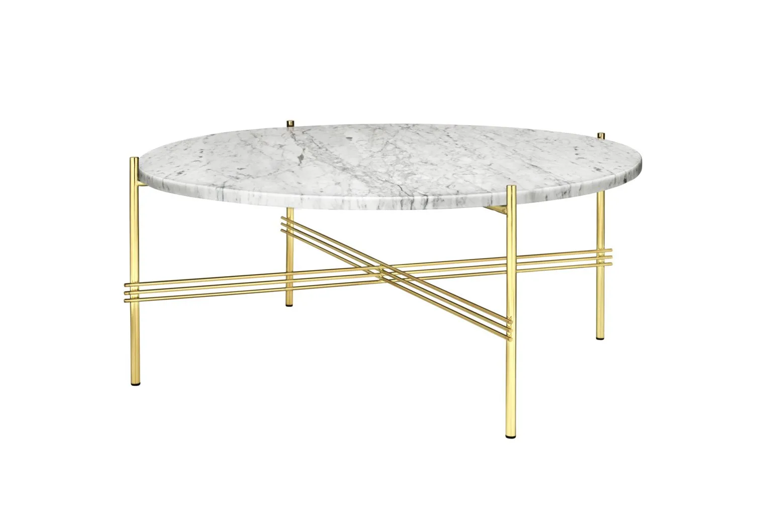 Ts coffee table round - Gubi.dk w Mesmetric