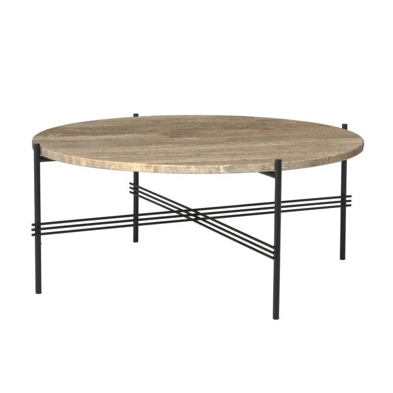 Ts coffee table round - Gubi.dk w Mesmetric
