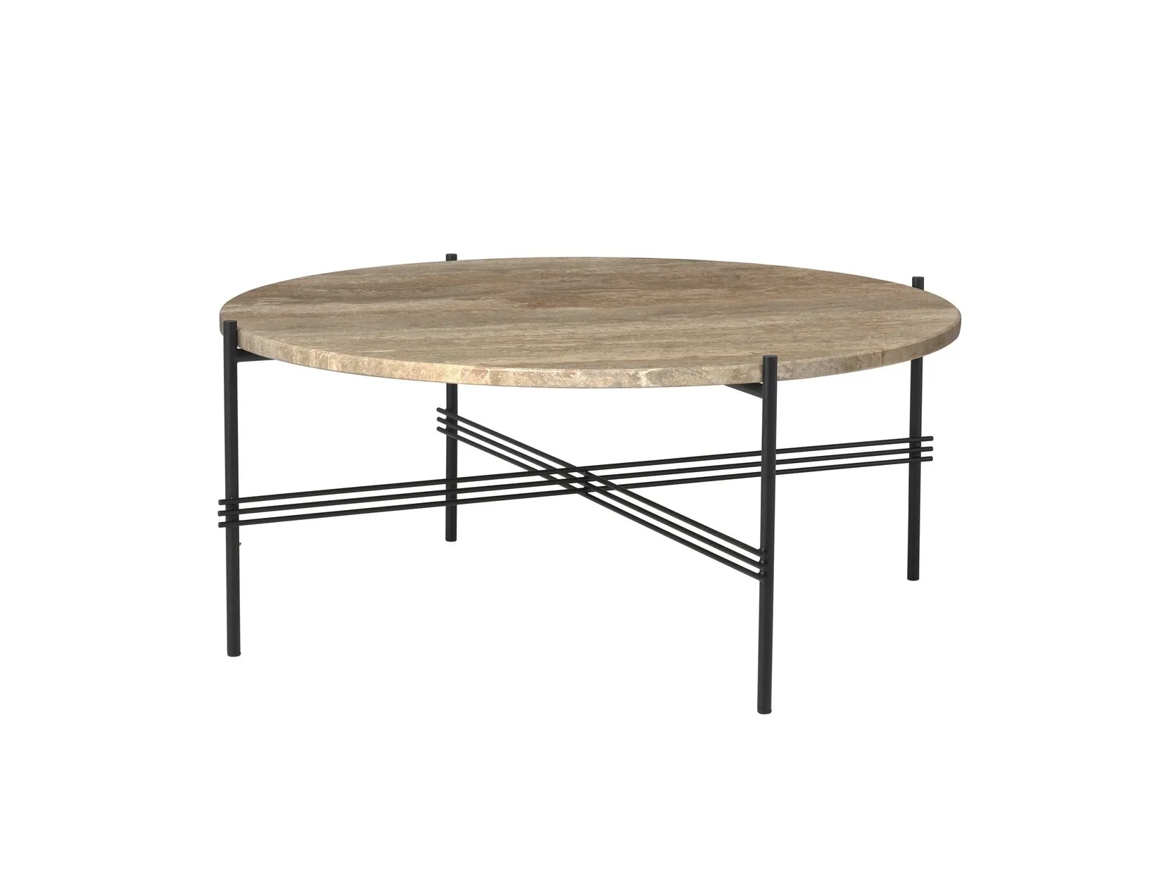 Ts coffee table round - Gubi.dk w Mesmetric