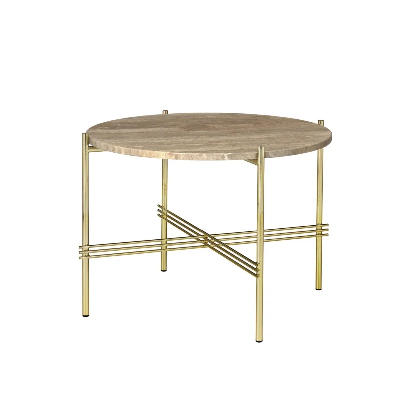 Ts coffee table round - Gubi.dk w Mesmetric