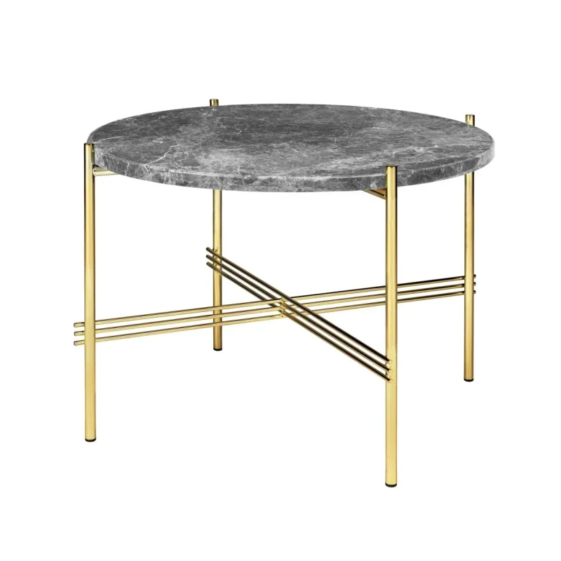 Ts coffee table round - Gubi.dk w Mesmetric