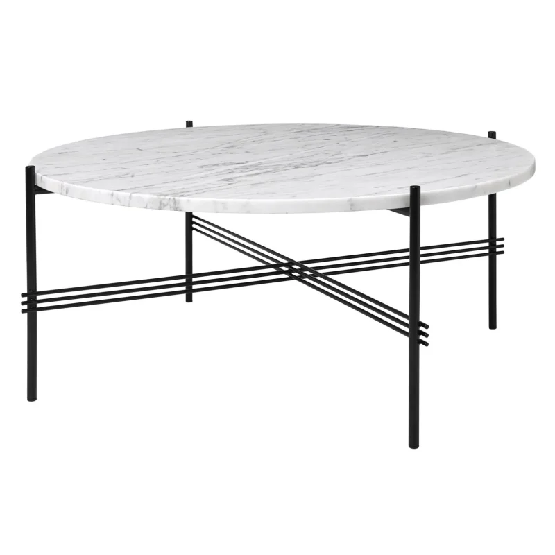Ts coffee table round - Gubi.dk w Mesmetric