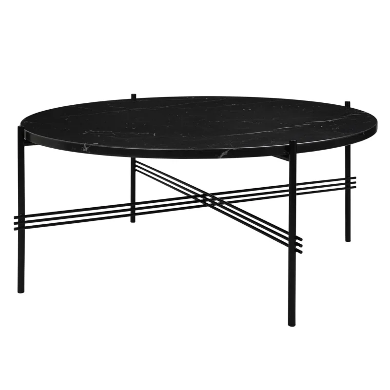 Ts coffee table round - Gubi.dk w Mesmetric