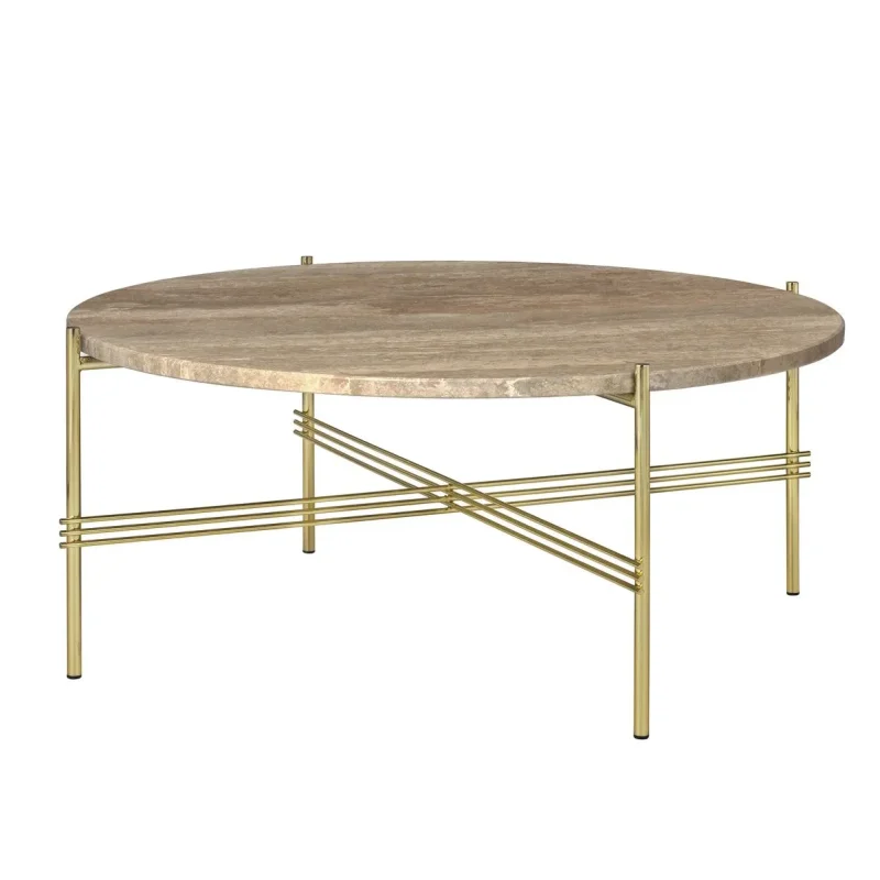Ts coffee table round - Gubi.dk w Mesmetric