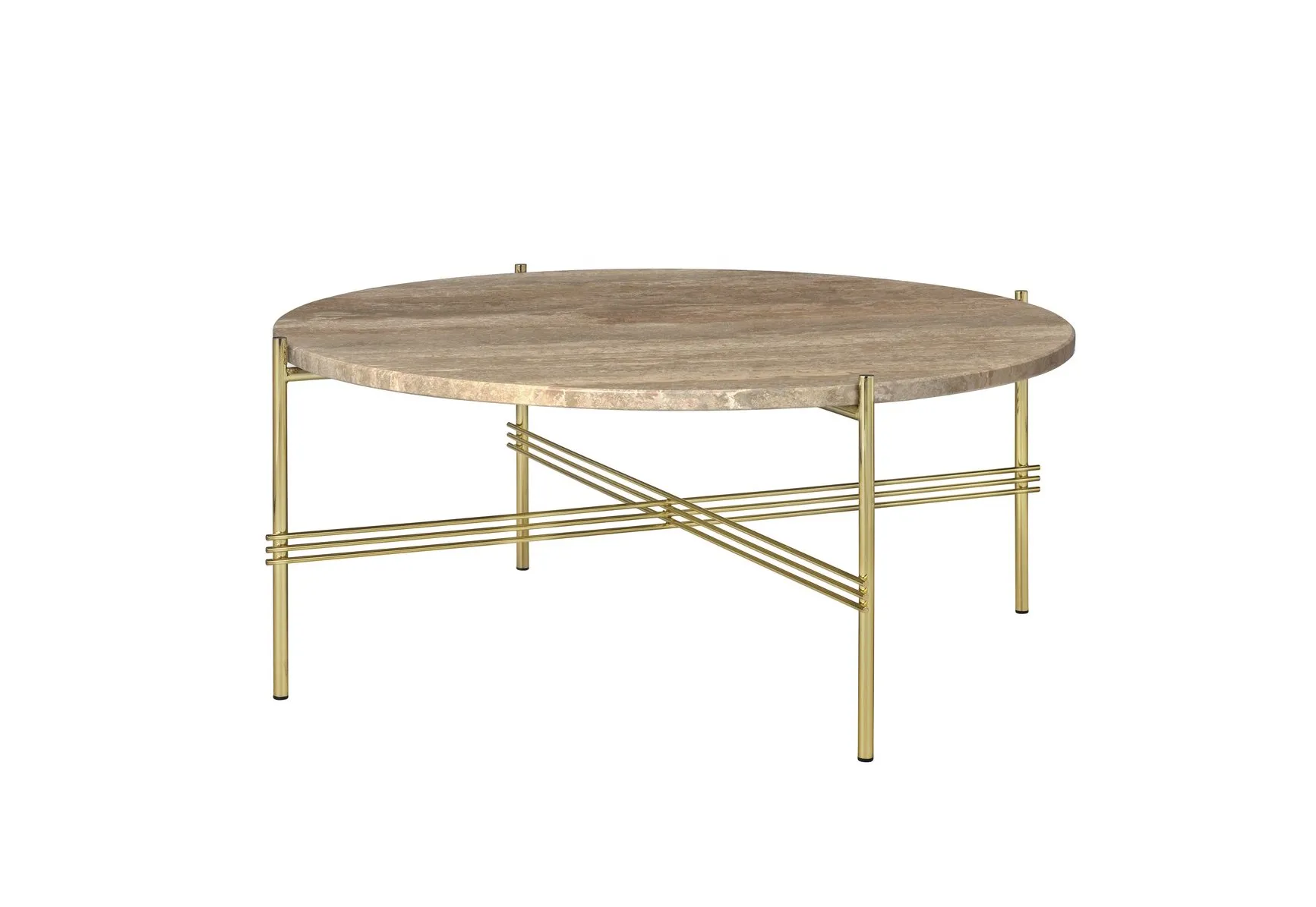 Ts coffee table round - Gubi.dk w Mesmetric