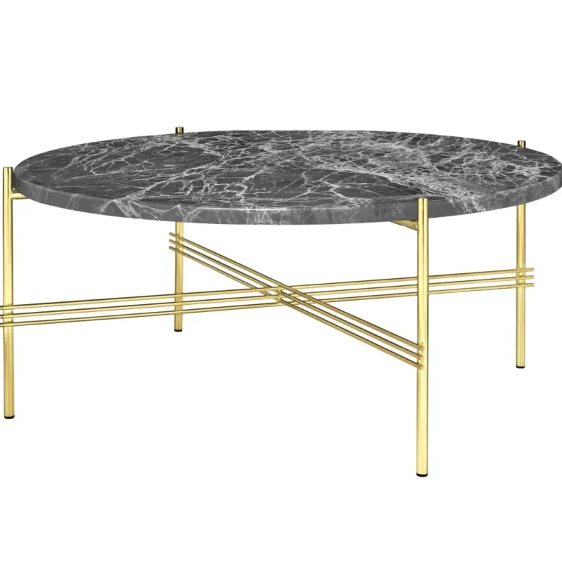 Ts coffee table round - Gubi.dk w Mesmetric