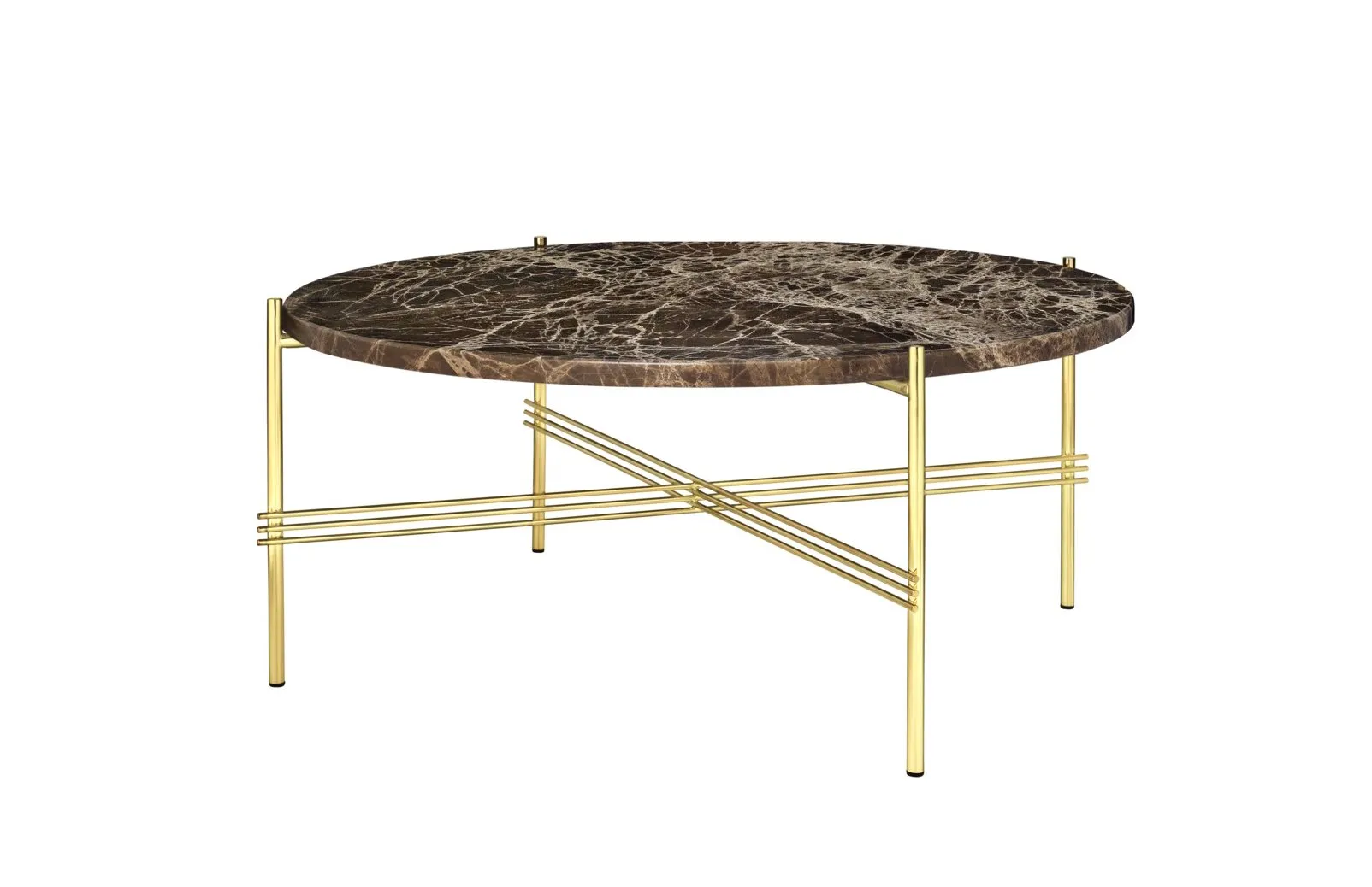 Ts coffee table round - Gubi.dk w Mesmetric