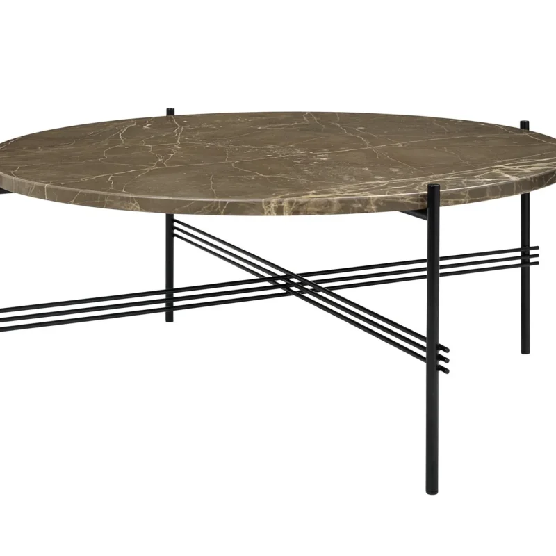 Ts coffee table round - Gubi.dk w Mesmetric