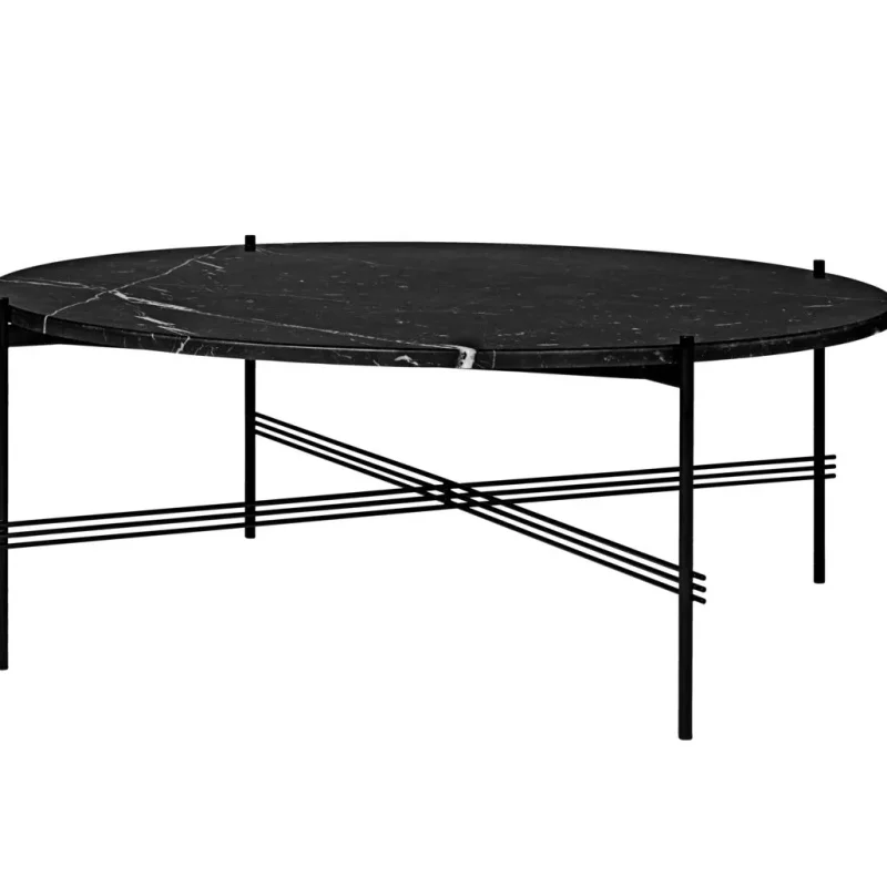 Ts coffee table round - Gubi.dk w Mesmetric