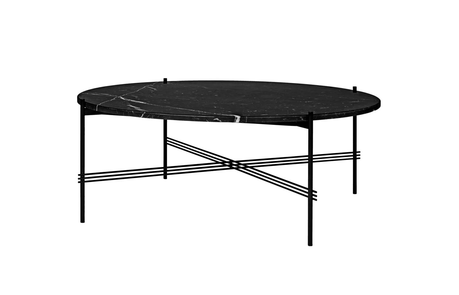 Ts coffee table round - Gubi.dk w Mesmetric