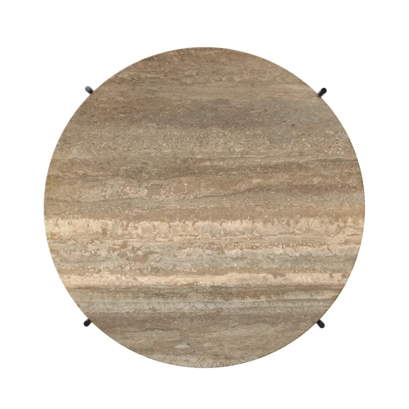 Ts coffee table round - Gubi.dk w Mesmetric