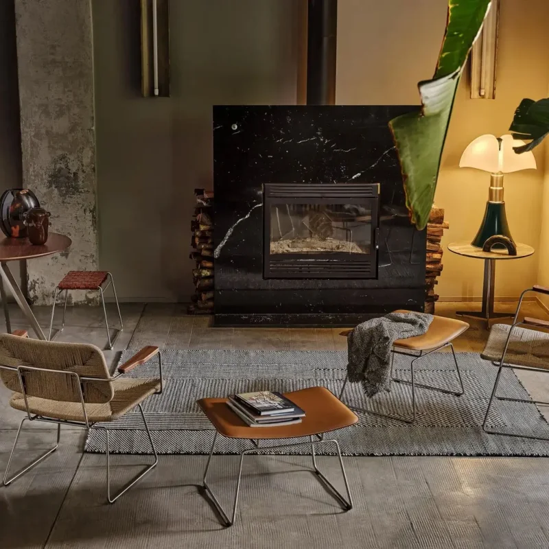 Echoes S.H. Ottoman - Flexform w Mesmetric