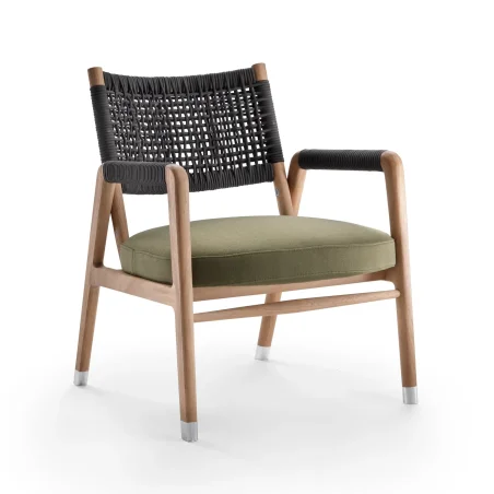 Ortigia Armchair & Ottoman Outdoor