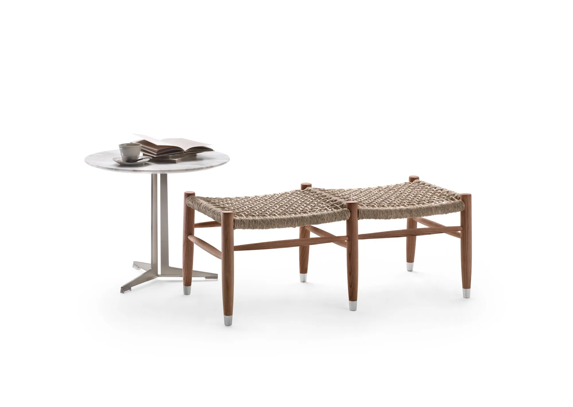 Tessa Bench Outdoor - Flexform w Mesmetric
