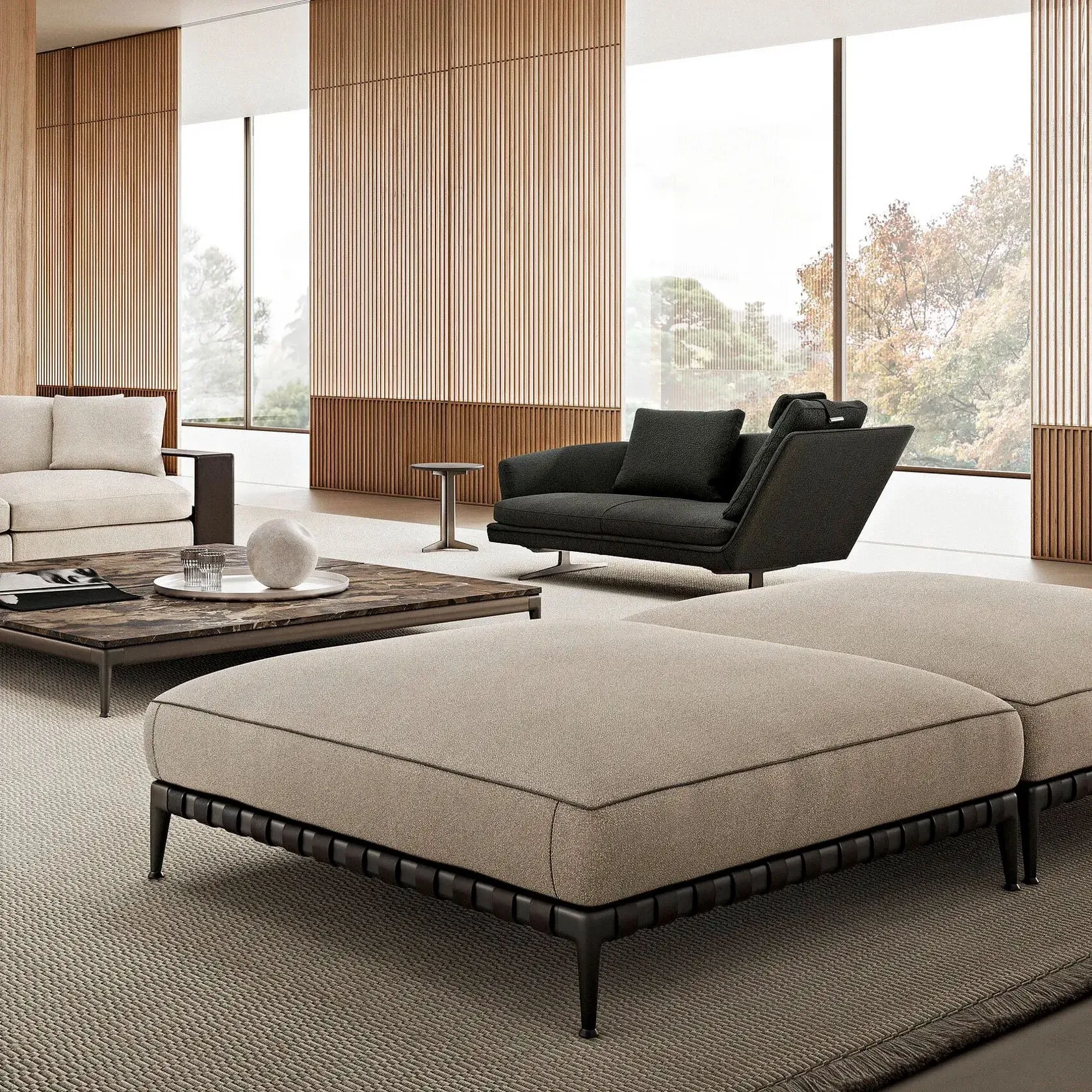 Zeus Dormeuse - Flexform w Mesmetric