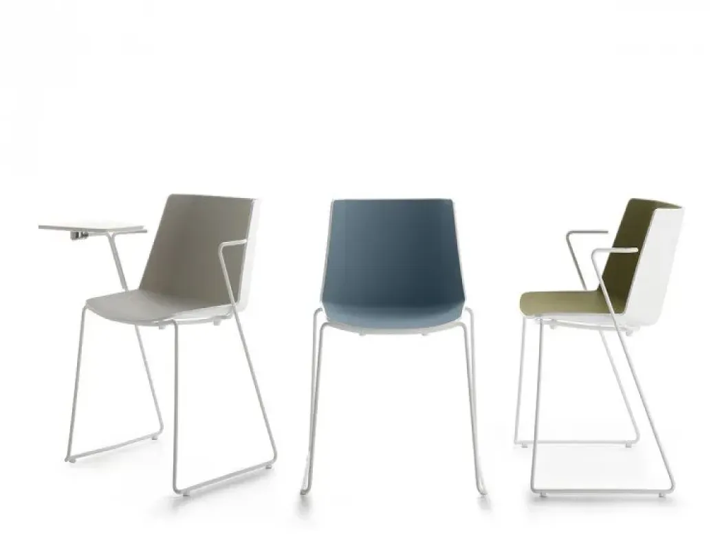Aiku Sled Base With Arms – MDF Italia at Mesmetric