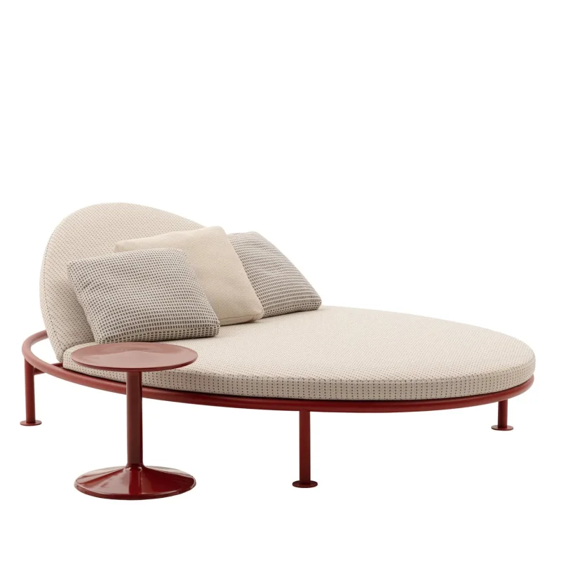 Borea Oval Sunbed Outdoor - B&B Italia Outdoor w Mesmetric