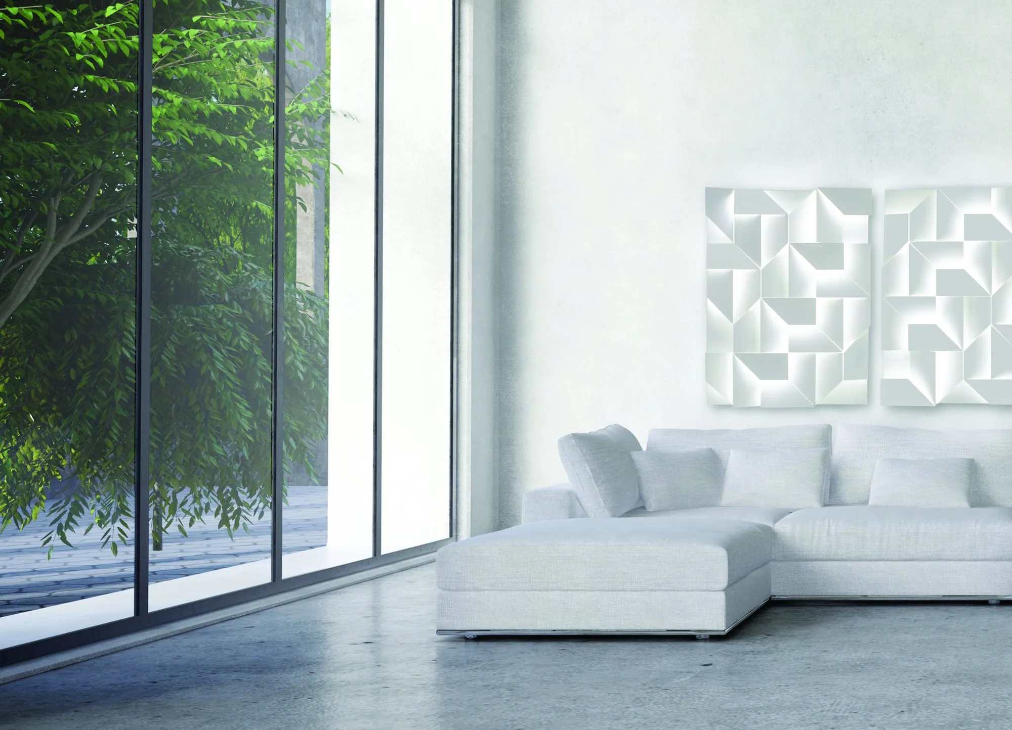 Wall Shadows Grand - Nemo Lighting w Mesmetric
