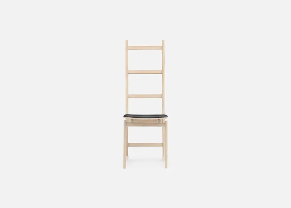 763S Shaker Dining Chair Upholstered - De La Espada w Mesmetric