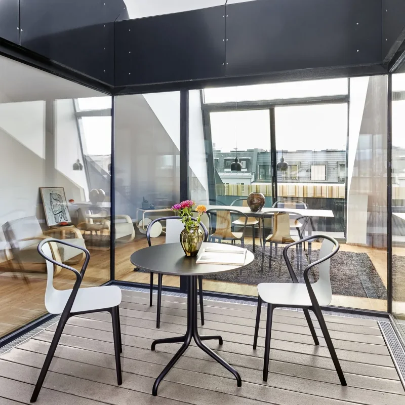 Belleville Armchair Plastic – Vitra at Mesmetric