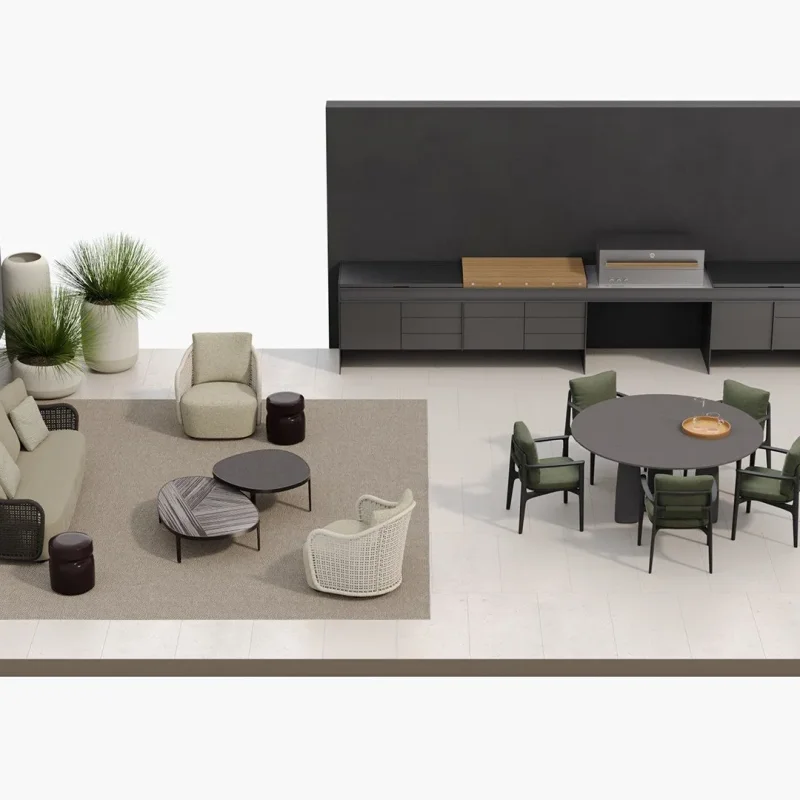 Monolith Round Outdoor - Poliform w Mesmetric