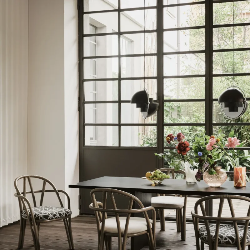 Bistra Dining Armchair – Gubi.dk at Mesmetric