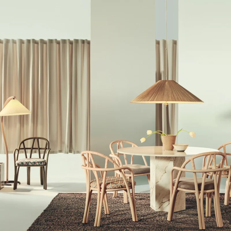 Bistra Dining Armchair – Gubi.dk at Mesmetric