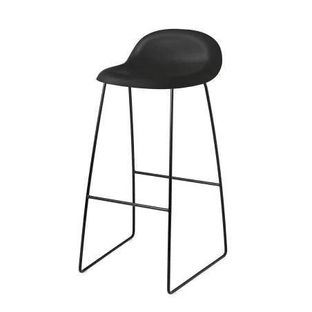 Gubi 3D Bar Stool Sledge-Base Plastic - Gubi.dk w Mesmetric