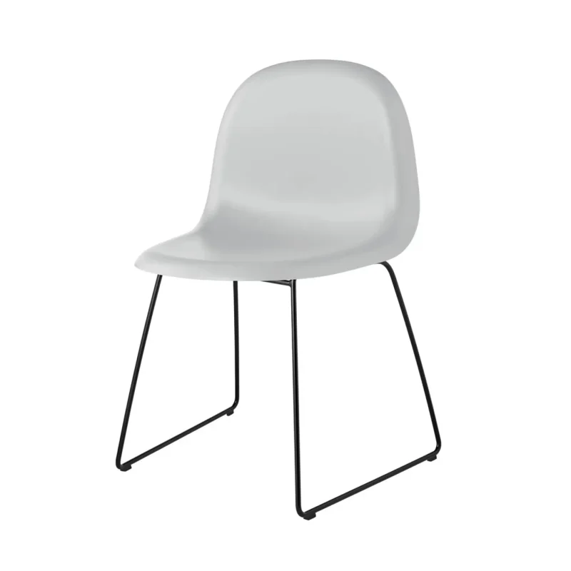 Gubi 3D Dining Sledge-Base Plastic - Gubi.dk w Mesmetric