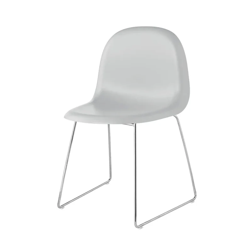 Gubi 3D Dining Sledge-Base Plastic - Gubi.dk w Mesmetric