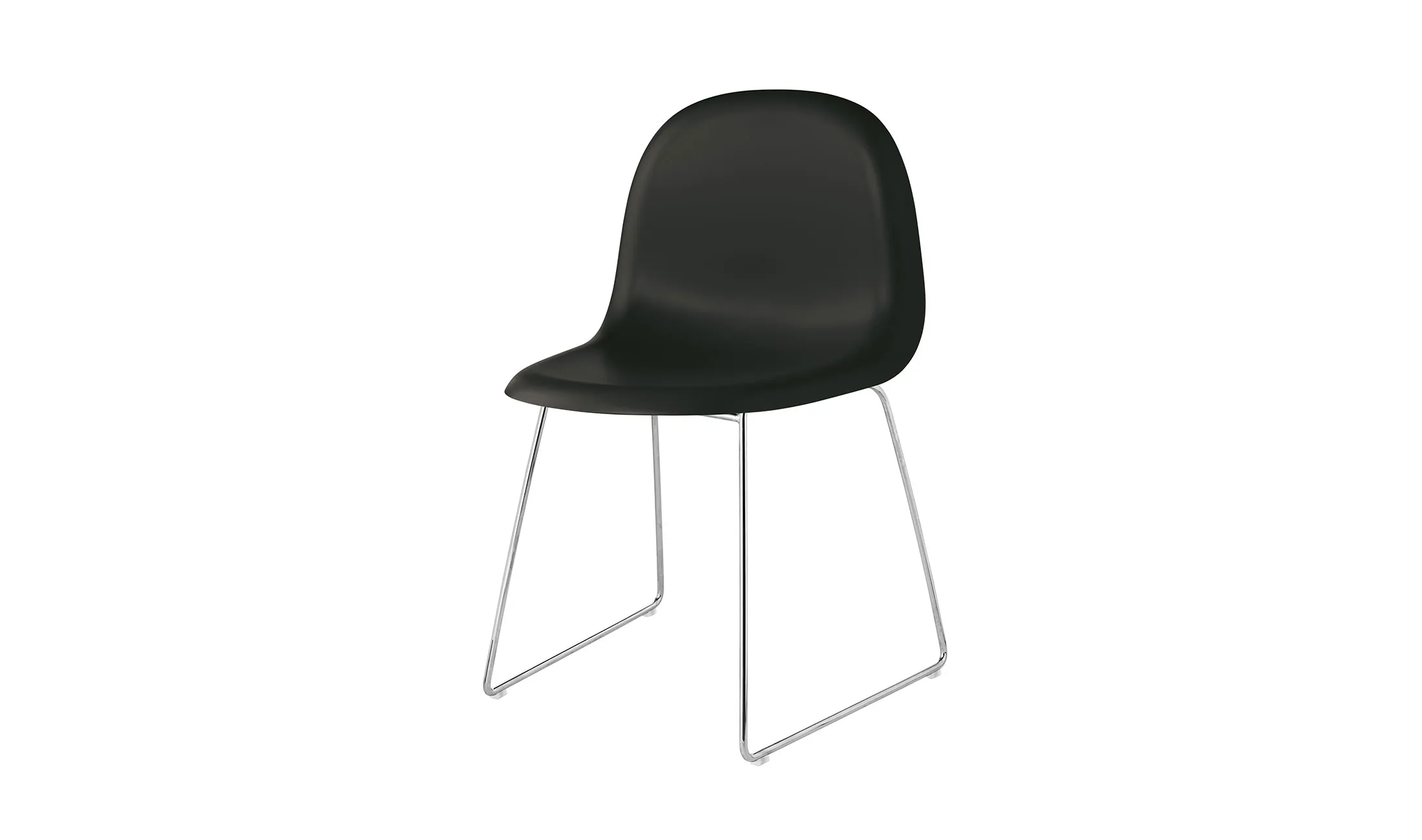 Gubi 3D Dining Sledge-Base Plastic - Gubi.dk w Mesmetric