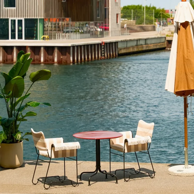 Carmel Bistro Dining Table Indoor/Outdoor – Gubi.dk at Mesmetric