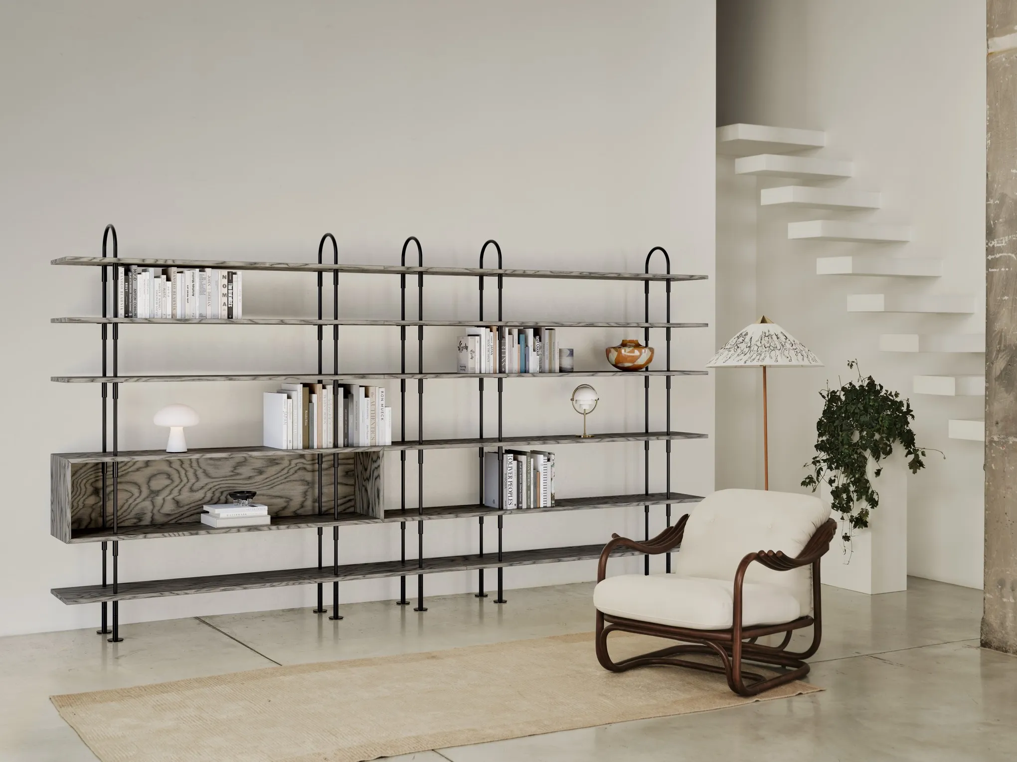 Poltrona Tria Lounge Chair – Gubi.dk at Mesmetric