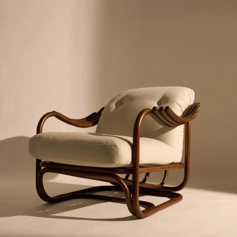 Poltrona Tria Lounge Chair – Gubi.dk at Mesmetric