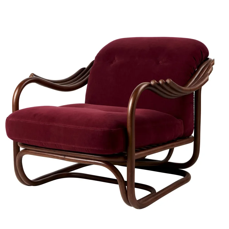 Poltrona Tria Lounge Chair – Gubi.dk at Mesmetric