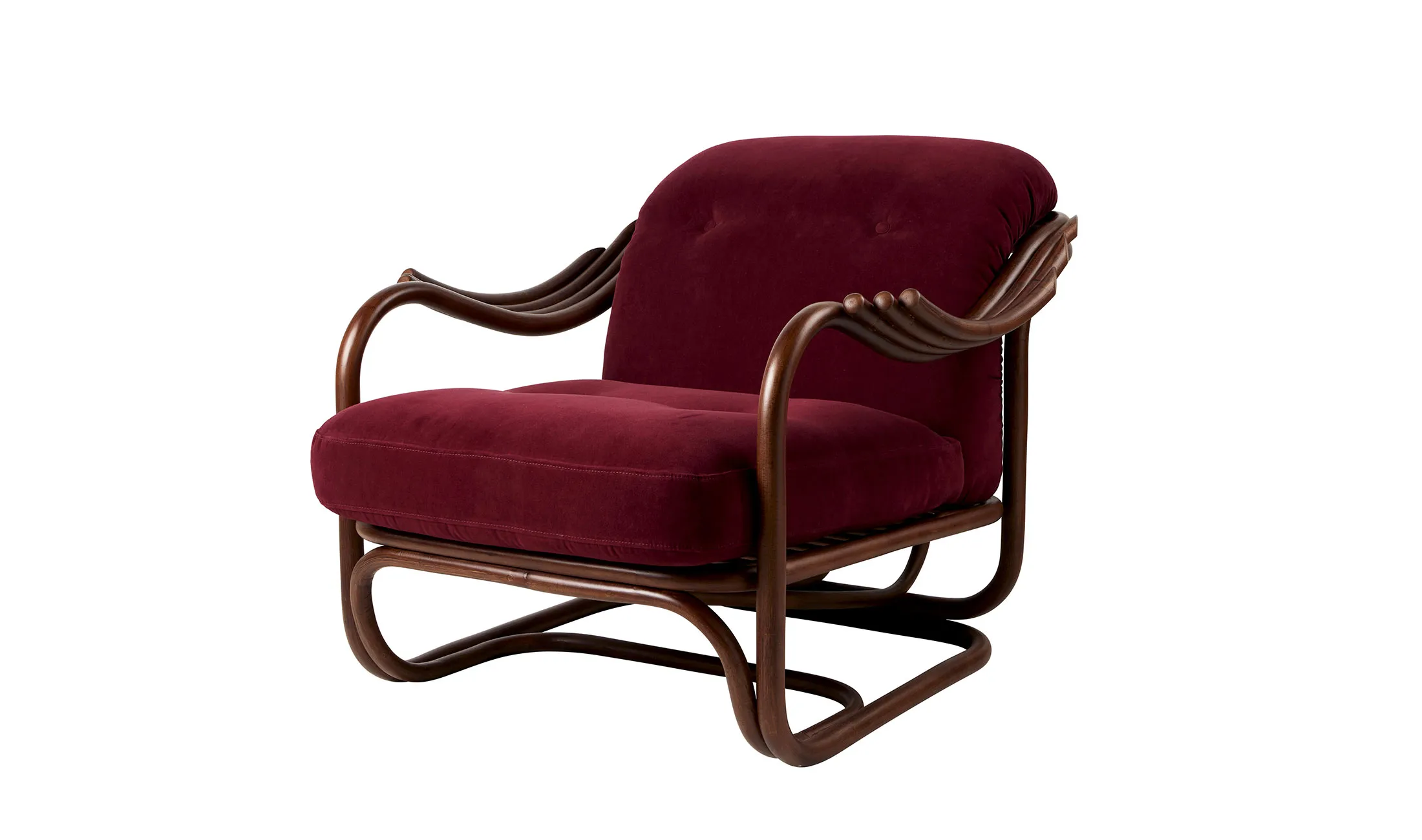 Poltrona Tria Lounge Chair – Gubi.dk at Mesmetric