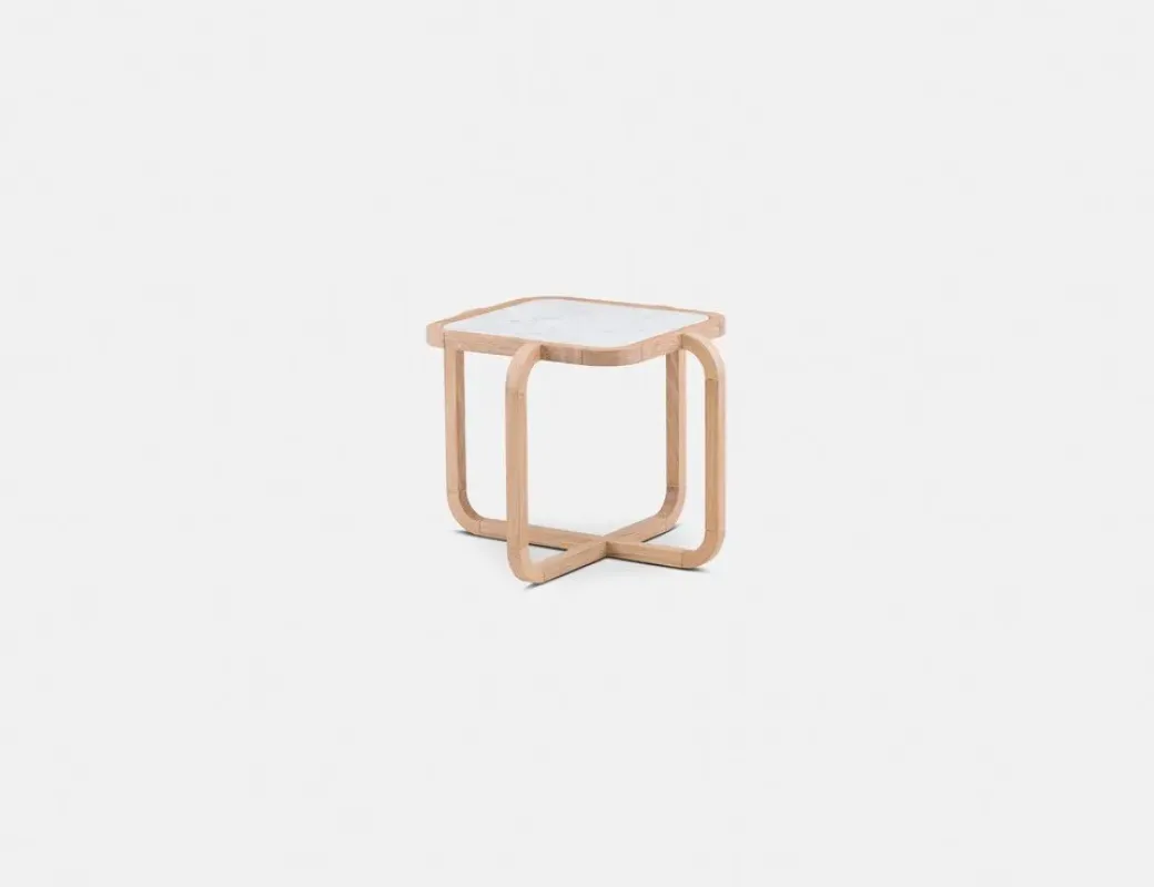 176M Alpha Side Tables Stone - De La Espada w Mesmetric