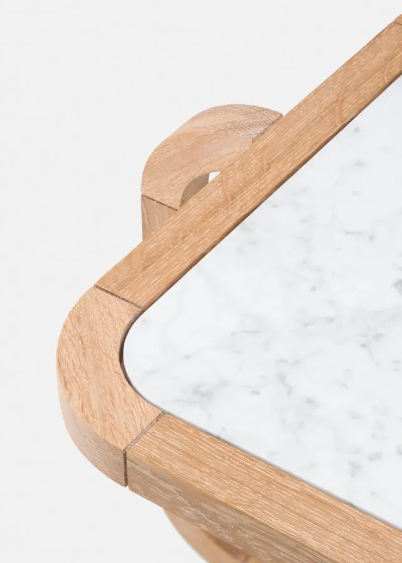 176M Alpha Side Tables Stone - De La Espada w Mesmetric