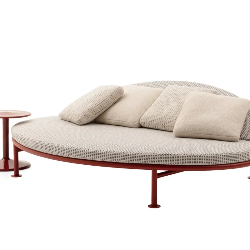 Borea Oval Sunbed Outdoor - B&B Italia Outdoor w Mesmetric