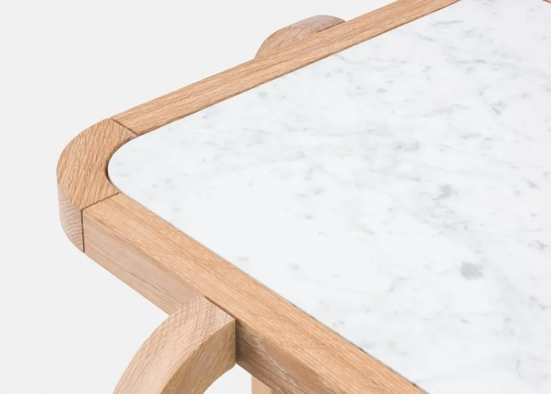 176M Alpha Side Tables Stone - De La Espada w Mesmetric
