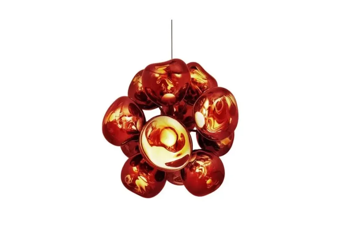 Melt Burst Chandelier Copper – Tom Dixon at Mesmetric