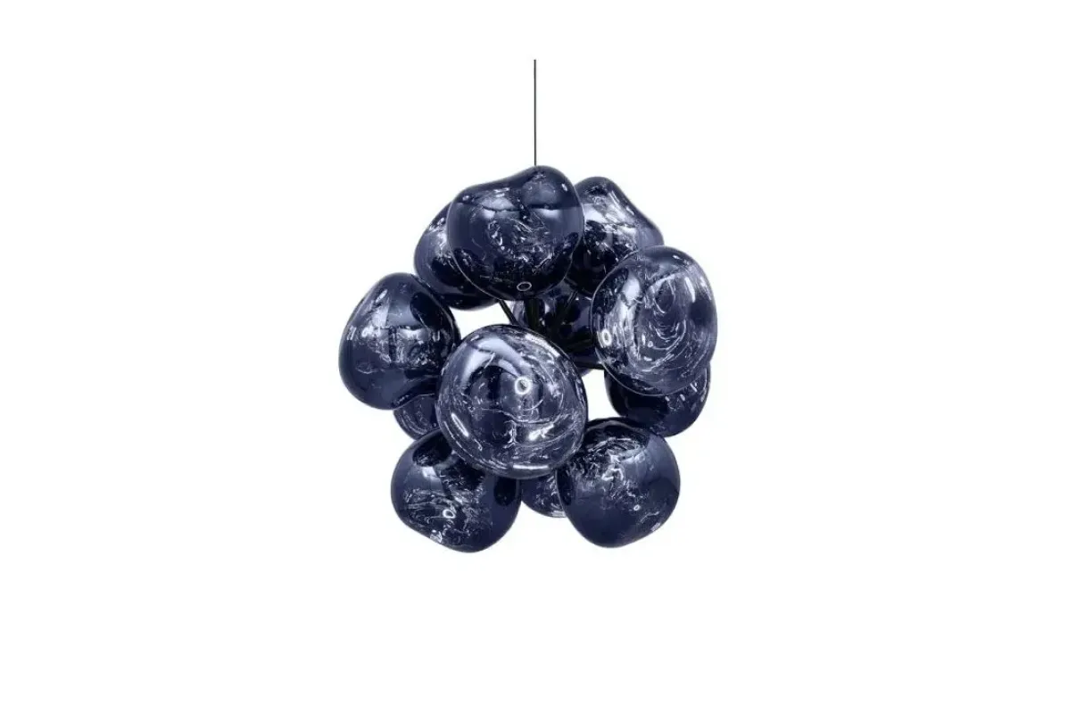 Melt Burst Chandelier Smoke - Tom Dixon w Mesmetric